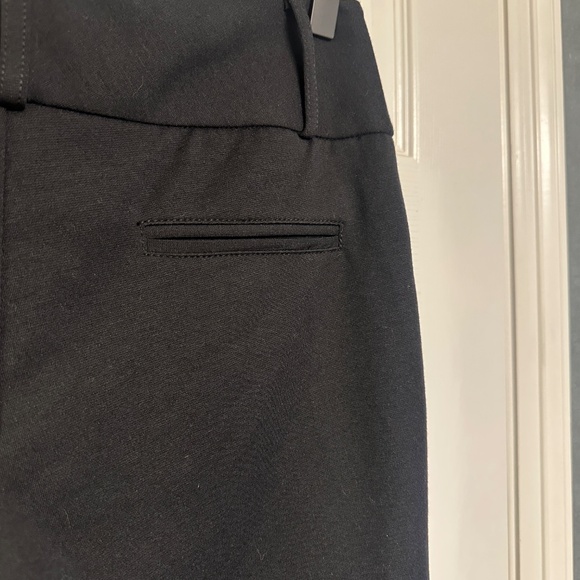 Michael Kors Black Straight-Leg Dress Pants – Size 2 (NWT, $89.50 MSRP) - Picture 3 of 5
